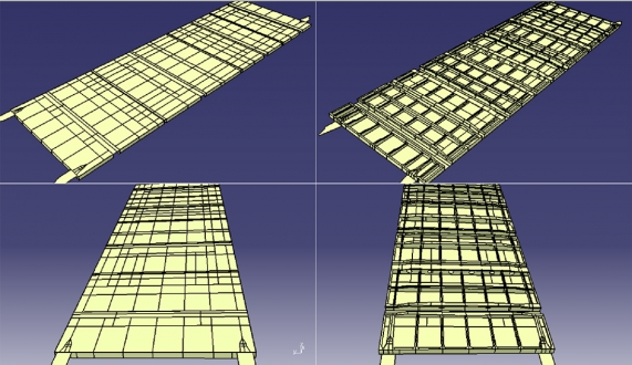 3D model of Hatches for analysis