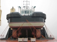 460ton Tug Loaded - Aft