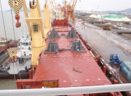 460ton Tug Loading - Frame In Place