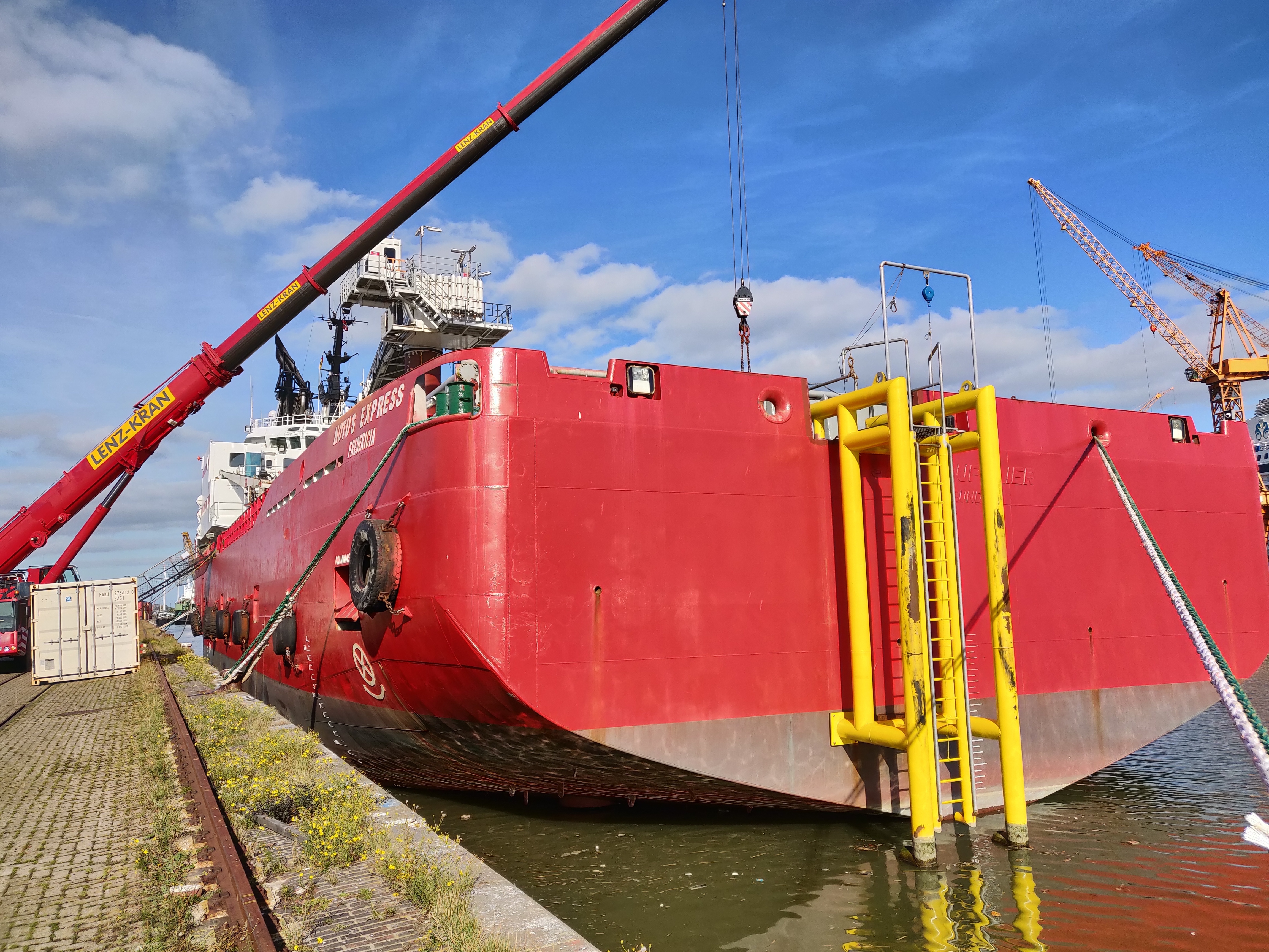 Boatlanding Installation On Vessel