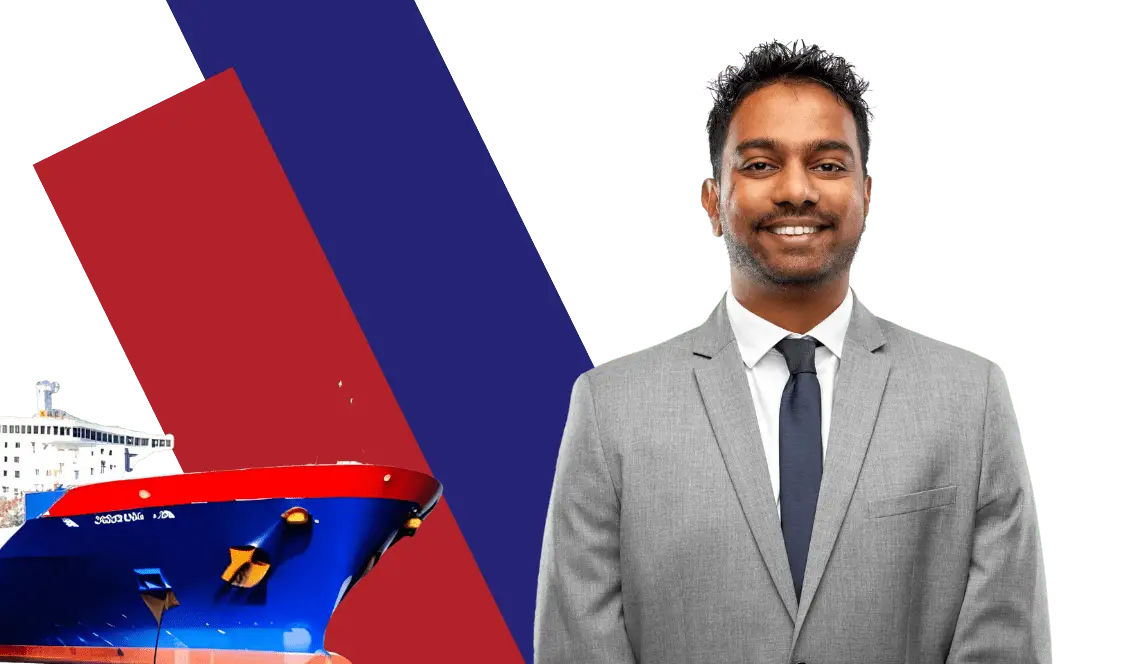 Team member photo on contact us page